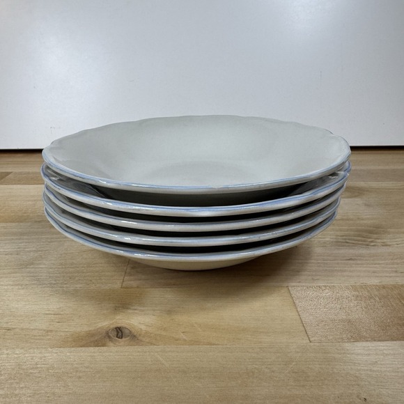 1986 Anchor Hocking  AUNTIE EM 7.75" Set of 5 Coupe Soup Bowls Hallmark Cards - Picture 16 of 16